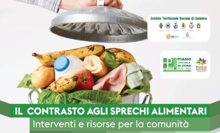 Presentazione del bando regionale per il finanziamento dei progetti in ambito sociale, per il recupero e riutilizzo di eccedenze alimentari in Puglia