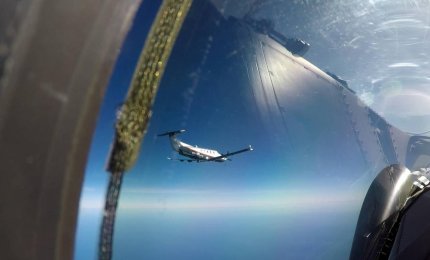 Aereo civile diretto in Grecia perde il contatto radio, due caccia intervengono da Gioia del Colle 