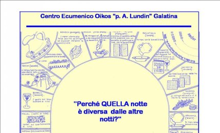 "I Sedarim pasquali nella tradizione ebraica". Oggi presso la sala Pollio