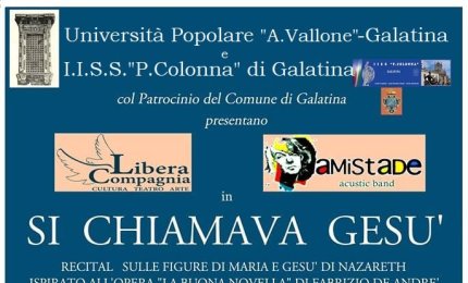"Si chiamava Gesù"