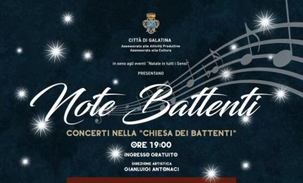 Comincerà con "Mi noche te Tango" la rassegna musicale natalizia "Note Battenti" 