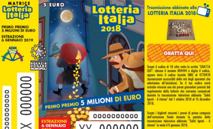 In calo in Puglia la vendita dei biglietti della lotteria Italia