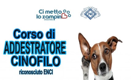 A Galatina il Primo Corso per Addestratori Cinofili 