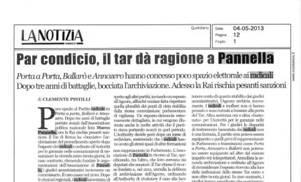 "Fate parlare i radicali!", la sentenza del Tar del Lazio che tutti ignorano