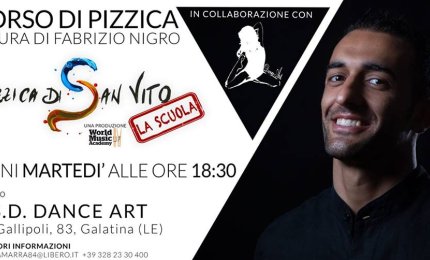 A Galatina un corso di pizzica