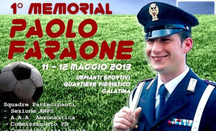 Memorial “Paolo Faraone”, torneo di calcetto organizzato dall'Associazione Polizia di Galatina