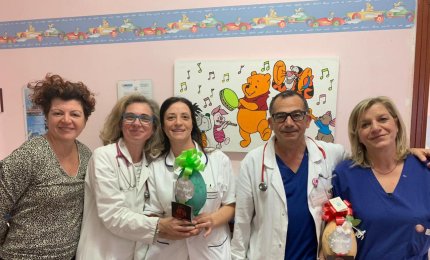 Virtus Basket, donate le uova di “Per un sorriso in più” ai bimbi di pediatria a Galatina