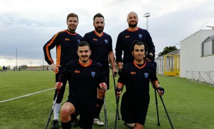 Nel nome di  “Fabrizio Miccoli” la prima Squadra di Calcio Amputati della provincia di Lecce e del Sud Italia