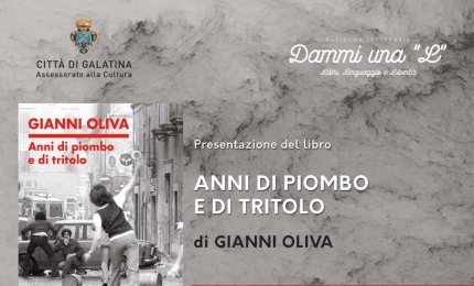 "Anni di piombo e di tritolo", Gianni Oliva al Levéra