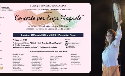 A Galatina il "Concerto per Enza Magnolo"