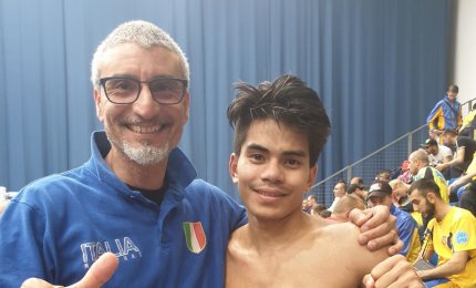 Lal Lisi medaglia d'argento mondiale  di Kick Boxing