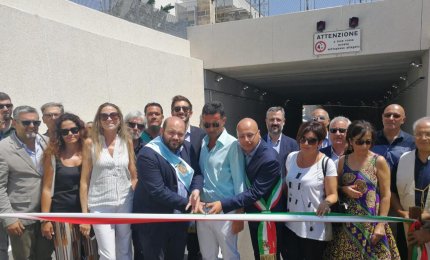 Inaugurato il sottopasso ferroviario di San Cesario