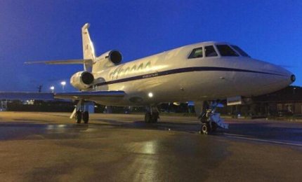 Uomo in pericolo di vita trasportato da Brindisi ad Udine con un Falcon dell'Aeronautica Militare