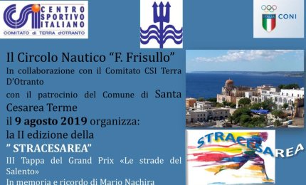 “Stracesarea”, il Gran Prix torna a Santa Cesarea