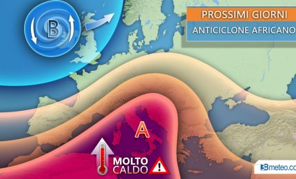 Torna il caldo africano