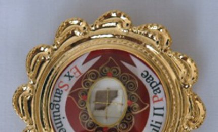 A Lecce la reliquia di Giovanni Paolo II