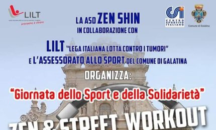 "Giornata dello Sport e della solidarietà - Zen &amp; Street Workout"