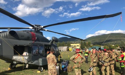 Partita "Grifone" una grande esercitazione dell'Aeronautica Militare di ricerca e soccorso aereo