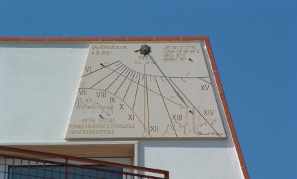 La meridiana di Daniele Grappa diciotto anni dopo