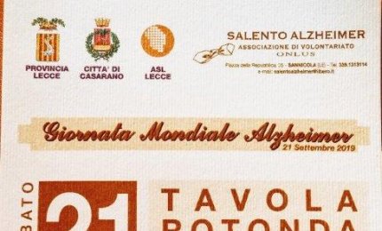 A Casarano la Giornata Mondiale dell’Alzheimer