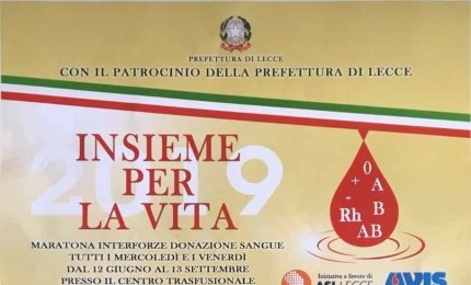 “Insieme per la vita” 253 volte