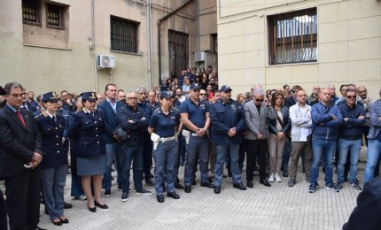 In Questura un minuto di silenzio per Pierluigi Rotta e Matteo Demenego