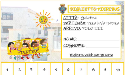 Con il Piedibus in giro per la città