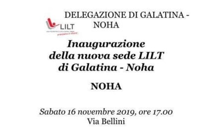 Presso il Circolo Arci Levéra di Noha la nuova sede della LILT di Galatina