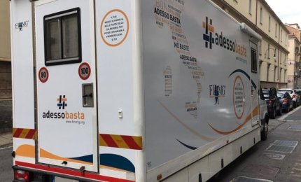 In piazza il camper dei medici di famiglia