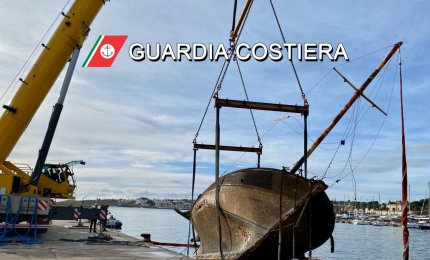 Rimossi i relitti nel porto di Leuca