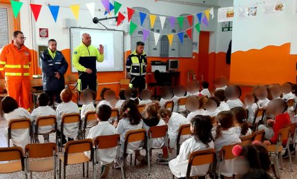 La Giornata della Sicurezza con la Protezione Civile al Polo 3 di Galatina