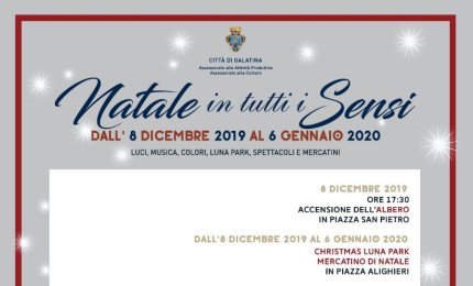 A Galatina è “Natale in tutti i sensi”