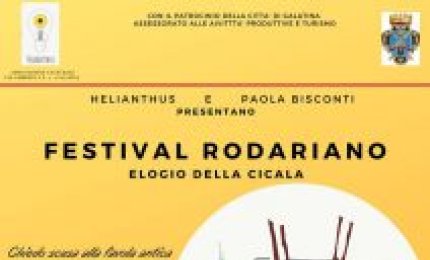 “Festival Rodariano Elogio della cicala”
