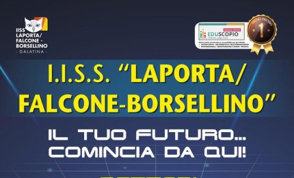 Il primo open day del “Laporta/Falcone-Borsellino” 