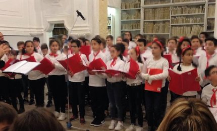 “Le scuole in…Cantano i Borghi”  e il coro del Polo 3 di Galatina si esibisce a Gallipoli