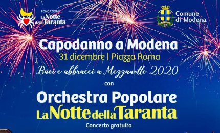 A Modena e Gallipoli feste di fine e inizio anno con 'La Notte della Taranta'