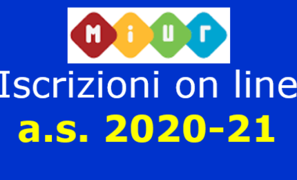 Al via le iscrizioni on line per il prossimo anno scolastico