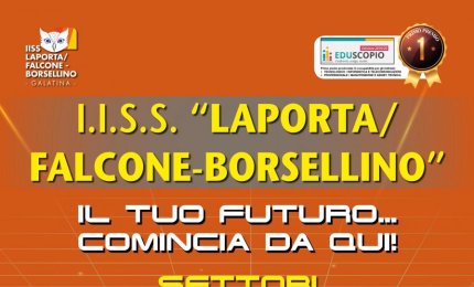 I nuovi indirizzi di studio e gli open days del Laporta/Falcone e Borsellino