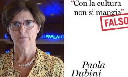 "Con la cultura non si mangia. Falso!"