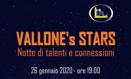 "Vallone's stars", "Notte di talenti e connessioni"