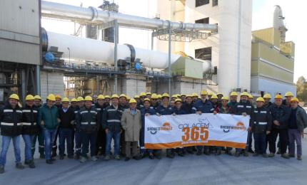 “Sicuramente”, la Colacem di Galatina supera i 365 giorni senza infortuni