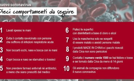 Coronavirus, pronta una task force di Unisalento