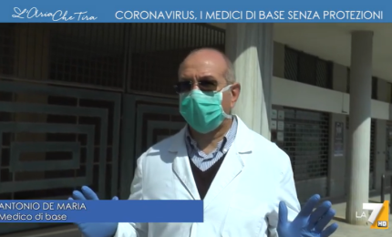 "Corriamo gli stessi rischi dei medici che combattono il COVID-19 in ospedale ma ci lasciano senza mascherine e tutti gli altri DPI" 