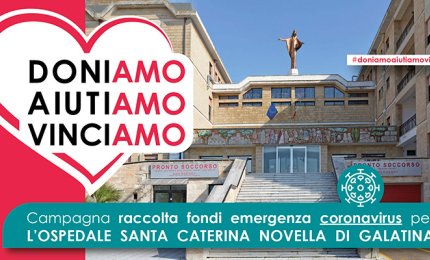 "DONIAMO AIUTIAMO VINCIAMO"