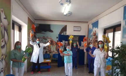 Consegnati i Pasqualotti in Pediatria a Galatina e finanziata la Bimbulanza
