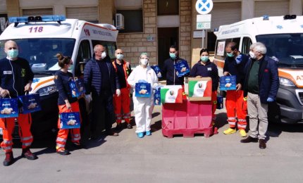 L'Associazione Nazionale Carabinieri di Galatina porta un sorriso in Ospedale
