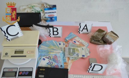 La Polizia di Galatina arresta presunta spacciatrice di Cutrofiano