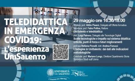 “Teledidattica in emergenza Covid-19: l’esperienza UniSalento”