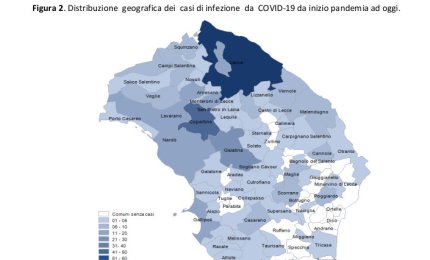 COVID-19. Fra le persone attualmente residenti a Galatina non ci sono più contagiati