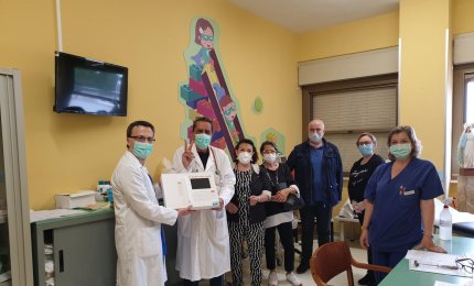 Consegnato all'Ospedale di Galatina un elettrocardiografo acquistato con i fondi raccolti dal Polo 2